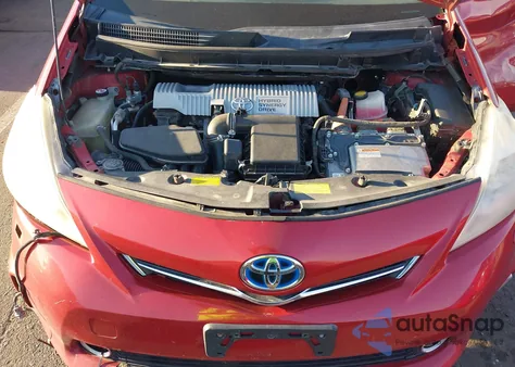 2012 Toyota Prius V Five z USA, uszkodzony, nr VIN JTDZN3EU9C3154344